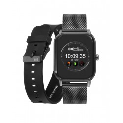 PACK RELOJ SMART IP GRIS BRAZALETE Y CORREA SR MM