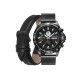 PACK RELOJ SMART ACERO IP GRIS BRAZALETE Y CORREA