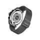 PACK RELOJ SMART ACERO IP GRIS BRAZALETE Y CORREA