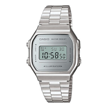 RELOJ DIGITAL PLATEADO CASIO