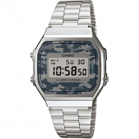 RELOJ DIGITAL ACERO CAMUFLAJE