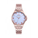 RELOJ ACERO IP ROSA BRAZALETE SRA MM