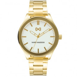 RELOJ ACERO IP DORADO BRAZALETE SR MM