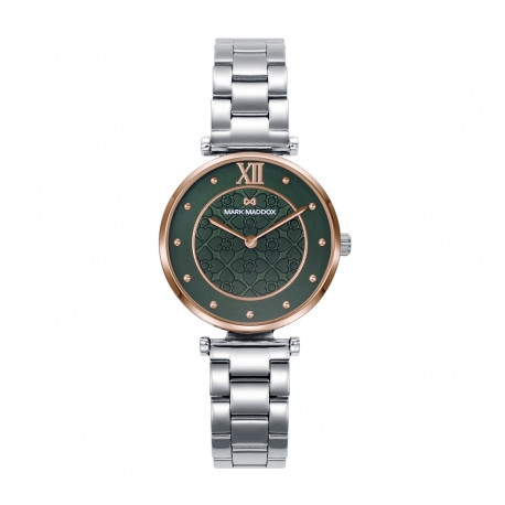 RELOJ ACERO IP ROSA BRAZALETE SR MM