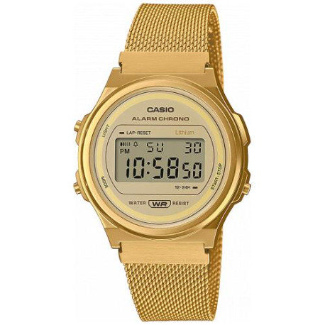 RELOJ DIGITAL DORADO CASIO