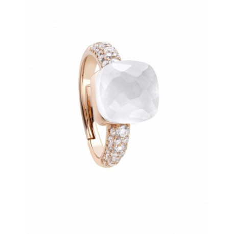 ANILLO YUCATAN 2.0, PIEDRA LUNA BLANCA CZ