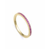 ANILLO PLATA DE LEY BAÑO ORO CIRC SRA JEWELS