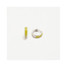 PENDIENTES CRIOLLA HOOP LIME GREEN