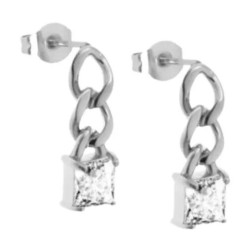 PENDIENTES ACERO LIU-JO