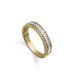 ANILLO PLATA DE LEY BAÑO ORO CIRC SRA JEWELS