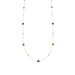 SGNZ103920 - Collar Sham acabado oro amarillo 18k