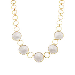 Collar Huldio acabado oro 18k