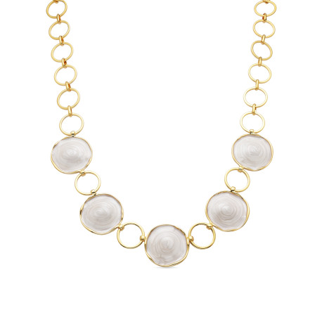 Collar Huldio acabado oro 18k