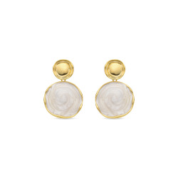SGEW704600 - Pendientes Talorzi acabado oro 18k