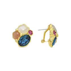 SGEU300C30 - Pendientes Nedla acabado oro 18k