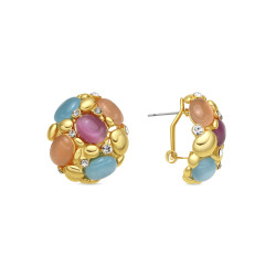 SGEU303744 - Pendientes Shyal acabado oro 18k