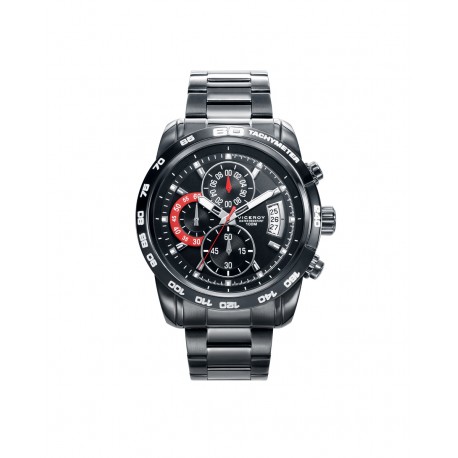 CRONO ACERO IP GRIS BRAZALETE SR VA