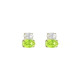 PENDIENTES TU Y YO OVAL CYTRUS GREEN ORO