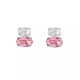 PENDIENTES TU Y YO OVAL CYTRUS GREEN ORO