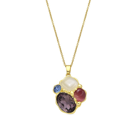 Collar Nedla acabado oro 18k