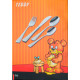 ESTUCHE CUBIERTOS TEDDY