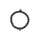 PULSERA CALAVERA ACERO, CIRCONITAS Y PN