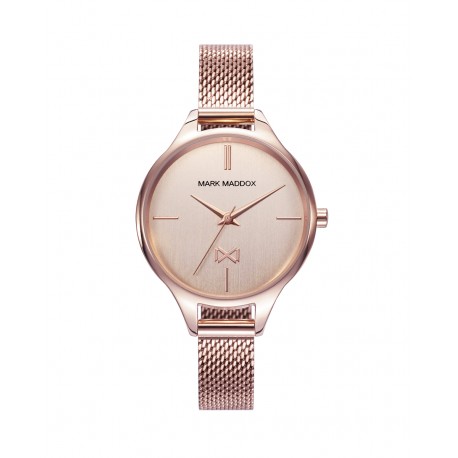 RELOJ ACERO IP ROSA BRAZALETE SRA ASTORIA MM