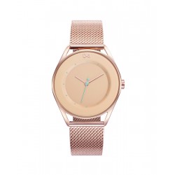 RELOJ ACERO IP ROSA BRAZALETE SRA VENICE MM