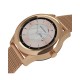 PACK RELOJ SMART ACERO IP ROSA BRAZALETE Y CORREA