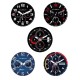 PACK RELOJ SMART ALUMINIO ROJO Y ACERO CORREA SR V
