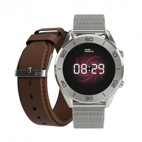 PACK RELOJ SMART METAL SS BRAZALETE Y CORREA SR MM